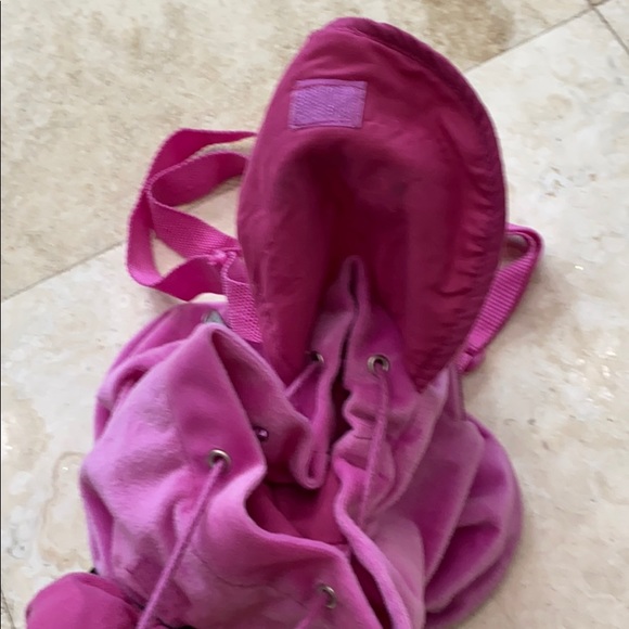 Minnie Mouse Mini Drawstring Fabric Backpack - Picture 3 of 3